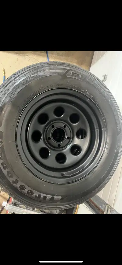 Set of 4 Will also fit 73 to 98 2wd chev truck Ready to go 5x5 bolt pattern 9” wide cragar wheels Ni...