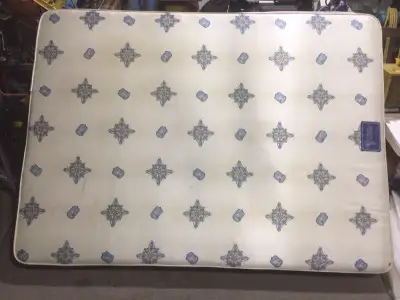 Double mattress and box spring. , View more