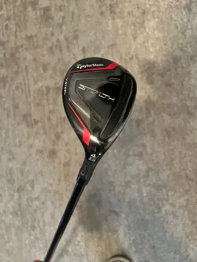 RH Taylormade Stealth - 4 Hybrid - Reg Flex - Jumbo Grip, View more