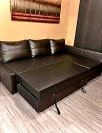 FREE DELIVERY!! Sectional IKEA with Pull Out