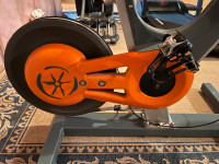 SOLD - Keiser Orange Indoor Cycling Spin Bike