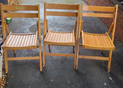 Wood foldable chairs outdoor indoor, View more