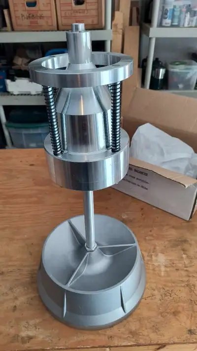 Portable wheel balancer. Like new. Used once.
