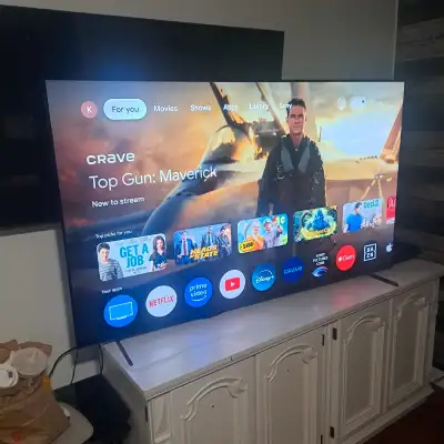 65" Sony QLED TV, View more