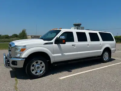 CUSTOM 2014 FORD F-250 SUPER DUTY 6-DOOR EXCURSION CONVERSION, ONLY 79,000KM, 6.7L POWERSTROKE TURBO...