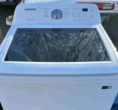 Samsung top load washer 2023 model. Great condition. Works very good no issues just moved out not co...