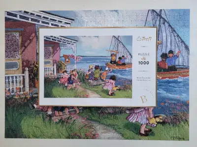 Casse-tête 1000 mcx. Trefl - Pauline Paquin - Au chalet, View more