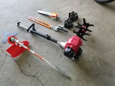 KIT Outil ÉCONOMIQUE polyvalent 5 en 1  avec moteur HONDA GX50, View more