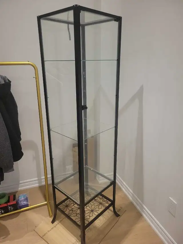 Glass Display Cabinet - three shelf in Hutches & Display Cabinets in City of Toronto - Image 5