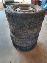 Winter Tires and Rims - Blizzak 215/60R16