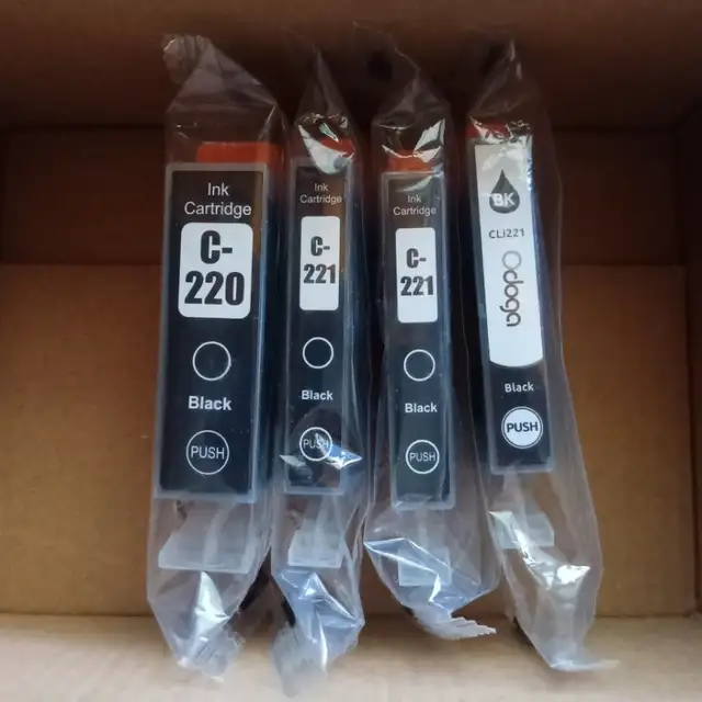 Eight Unused Ink Cartridges for Canon Printers in Printers, Scanners & Fax in Owen Sound - Image 3
