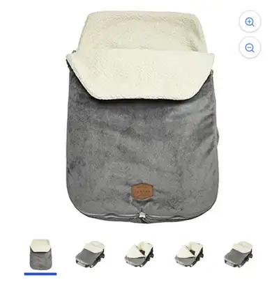 JJ Cole Bundle Me Bunting Bag  - Natural Oat Colour, View more