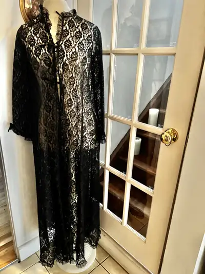 beautiful lace duster , View more
