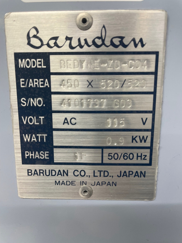 Barudan 4 Head Embroidery Machine in Other Business & Industrial in London - Image 4