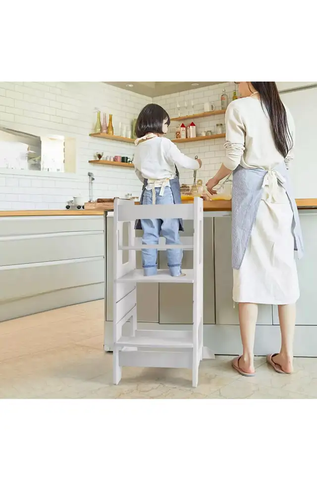 New Kitchen Step Stool, WOOD CITY Toddler Kitchen Stool in Other in Markham / York Region - Image 5