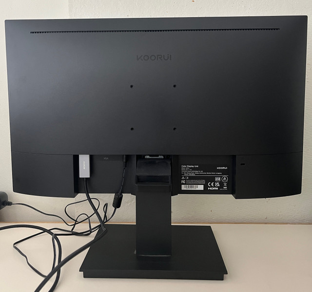  24 inch monitor for sale, 6 months old  in Monitors in City of Toronto - Image 2