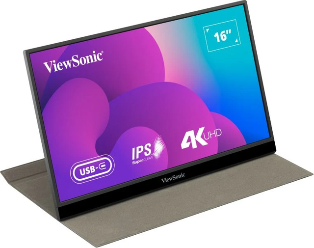 ViewSonic 16" 4K UHD OLED Portable Monitor - BRAND NEW, UNUSED in Monitors in City of Toronto - Image 3