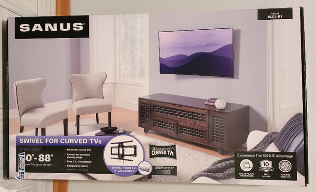 Sanus tv mount VLC1-B1. in Video & TV Accessories in Strathcona County