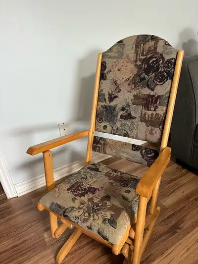 Wooden rocking chair , View more