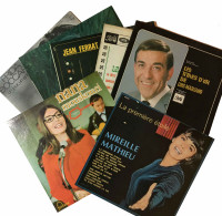 Chansons Françaises - Vinyle - collectionneur - 10$ chacun