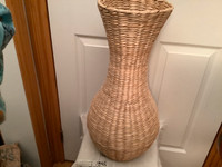 Lovely Wicker Floor Vase