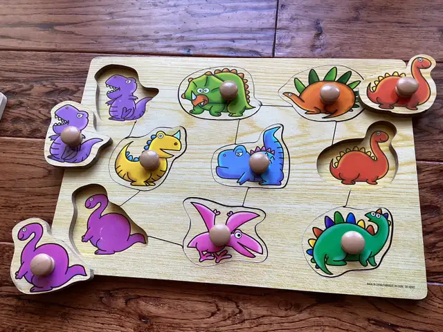 Two Wooden Puzzles for Infants $10 in Toys in Ottawa - Image 5