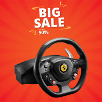 ThrustMaster wheels Ferrari 458, T248, T128 & more on sale