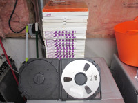 Lot 29 1/4 reel to reel studio grade tapes, Zonal Ampex 3m used