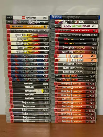 Many games, controllers and more. Each, and every console. Prices depend on the game, feel free to m...