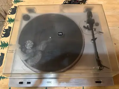 ★CEC 4SPEED STEREO TURNTABLE FR-250　50Hz Dual Turntables – Stereo Untypical