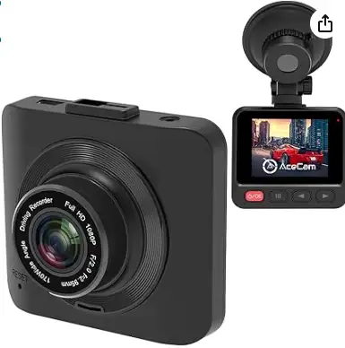 OPEN-BOX AceCam 3" LCD Full HD Dash Cam w/ Ultra Loop Recording, View more