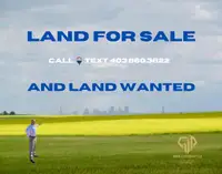 WANTED LAND FOR SALE