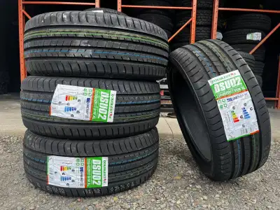 Brand new 225/45R17 tires (225 45 17) $370 for 4 tax and enviro fee included Royalblack Tire Brand n...