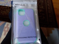 Bentoben iPhone 11 case, purple/mint green