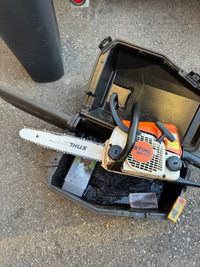 Stihl MS170 w/case