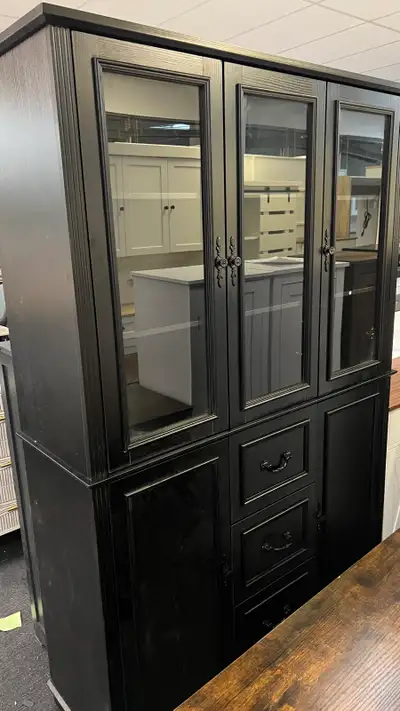 Beautiful Large Vintage Style 5 Doors 3 drawers  Bookcase, View more