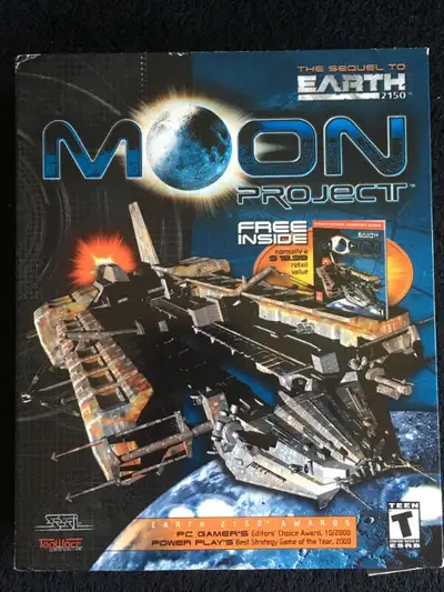 Earth 2150: The Moon Project PC Software in its Original Box BRAND NEW! BIG BOX! Platform : Windows...