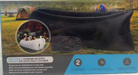 Lounger Inflatable Air Sofa - Black - Brand New in box 