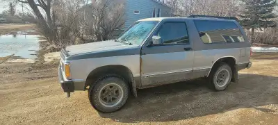 1991 Chevrolet S10 Blazer 2wd