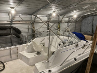 Boat Bimini Frame - Aluminum Tube with Stainless Fittings