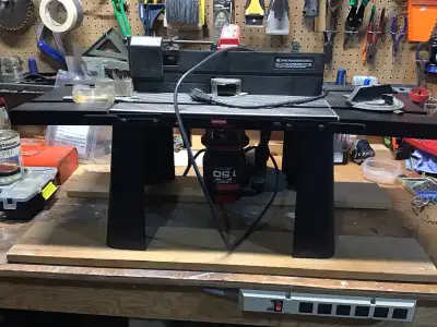 Craftsman 150 Router and table, View more