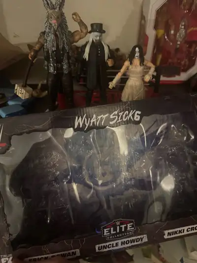 wwe Mattel Wyatt sicks 3 pack , View more