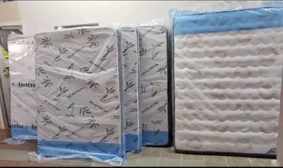 Queen mattresses available for quick sales, View more