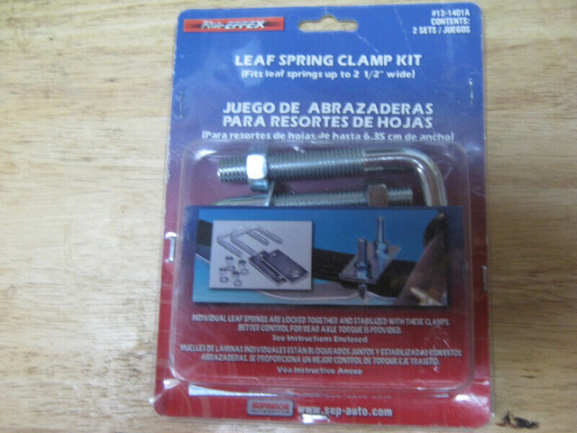 leaf spring 2-1/2" clamp kit. brand new.$10. in Other Parts & Accessories in City of Toronto - Image 3