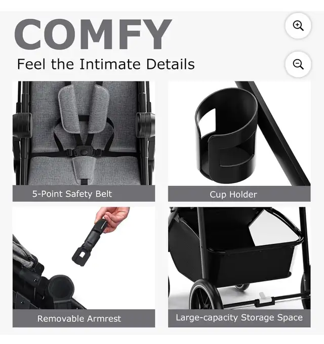 infans baby/toddler stroller in Strollers, Carriers & Car Seats in Barrie - Image 6