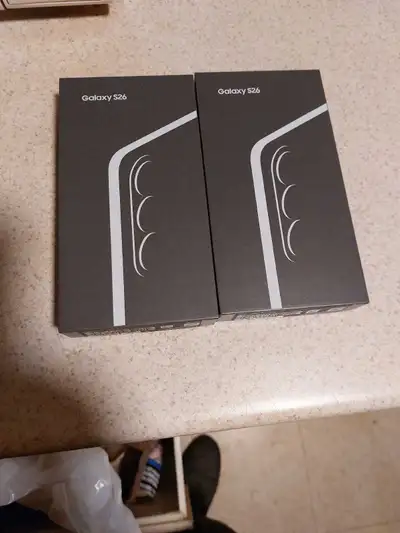 2 New Samsung S26 Unopened, View more
