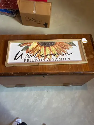 sunflower picture decor brand new with tag, View more