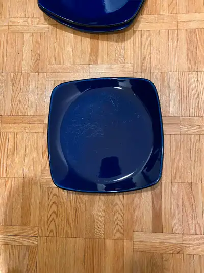 Corelle hearthstone blue dinner plates, View more