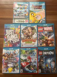 Wii U games. 