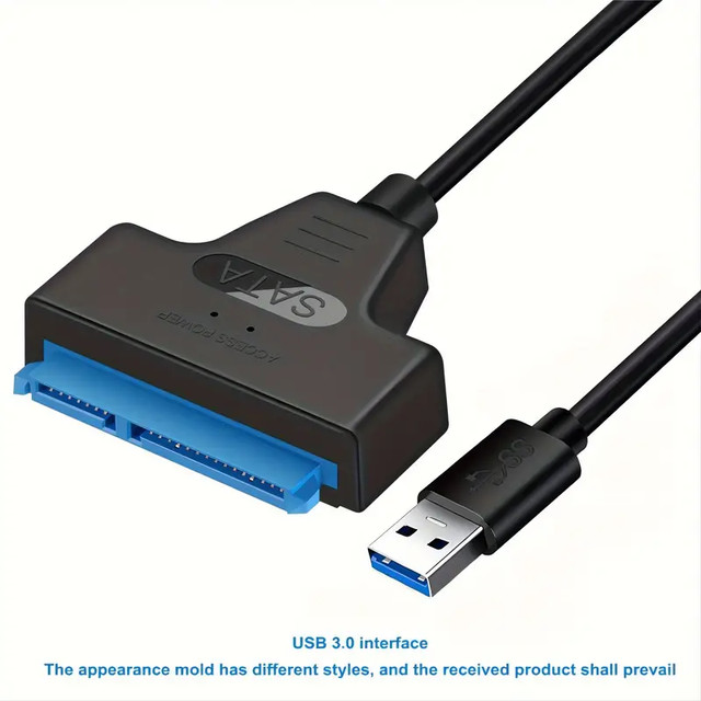 SATA to USB 3.0 adapter cable for 2.5-inch hard drive in Cables & Connectors in St. Catharines